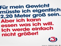 2Ich werde einfach nicht gr��er...