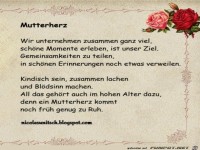 MUTTER HERZ - Gedicht