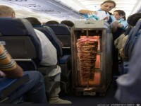 Auf dem Flug in die T�rkei