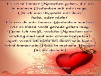 Es wird immer Menschen geben die ich mit mir Trage