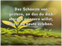 Das Schnste von gestern erleben