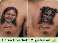 Von Lucy zu Lucifer: Tattoo-Twist