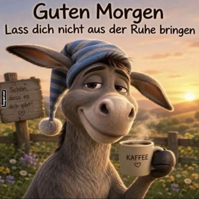 Wenn-der-Esel-das-Beste-aus-dem-Morgen-macht.jpg von Felia-51