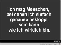 ich mag Menschen