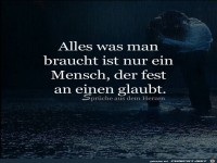 Alles was man braucht