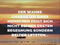 der wahre charakter