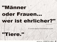 Wer ist ehrlicher