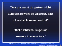 Frage und Antwort