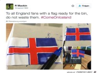 Englandfahne recyceln