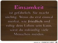 Einsamkeit