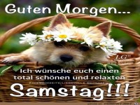 Guten Morgen Samstag