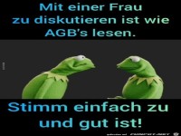 Stimm einfach zu und gut ist !