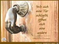 Wo sich eine T�r schliest