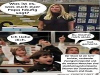 Was Papa h�ufig sagt