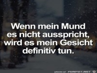 Mein Gesicht spricht B�nde