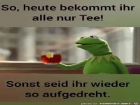 Heute nur Tee