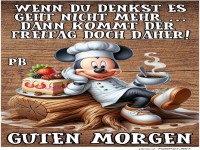 Guten Morgen am Freitag