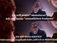 Kein Abo, nur Kauflust!