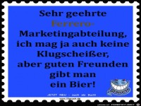 Guten Freunden gibt man