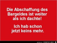 Bargeld-Abschaffung