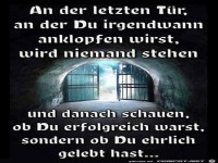 an der letzten Tür, an der du irgendwann........