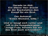 gerade beim Aldi:........