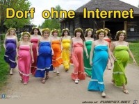 Dorf ohne Internet