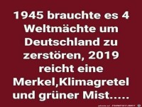 Wer Deutschland zersrt hat