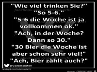 Wie viel trinken Sie?