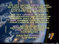 es ist nicht mein Land