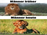 Mnner frher und heute
