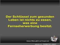 Der Schlssel zum gesunden Leben ist nichts zu essen