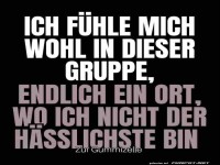 Ich f�hle mich wohl