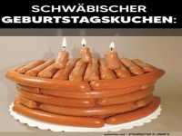 Geburtstagskuchen der Schwaben