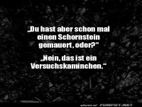 Lustiger Dialog �ber den Schornsteinbau