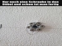 Kreative Schraubenl�sung