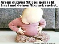 Wo ist mein Sixpack?