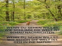 Nachrichten oder Natur?