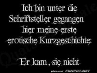 Literarisches Meisterwerk in 5 W�rtern