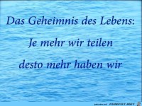 Das Geheimnis des Lebens
