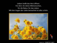 Lieben heisst das Herz ffnen