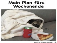 Plan f�rs Wochenende