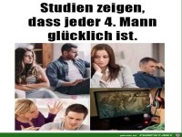 Jeder 4. Mann ist gl�cklich