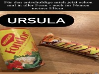 Ursula von der Leyen anders dargestellt