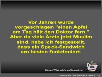 Vor Jahren wurde vorgeschlagen einen Apfel am Tag h�lt den