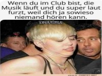 Wenn du im Club bist