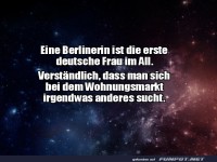 Berliner Frau startet ins All