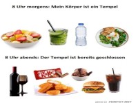 Morgens gesund, abends Genuss