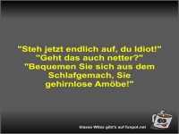 Steh jetzt endlich auf