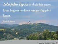 lebe jeden Tag